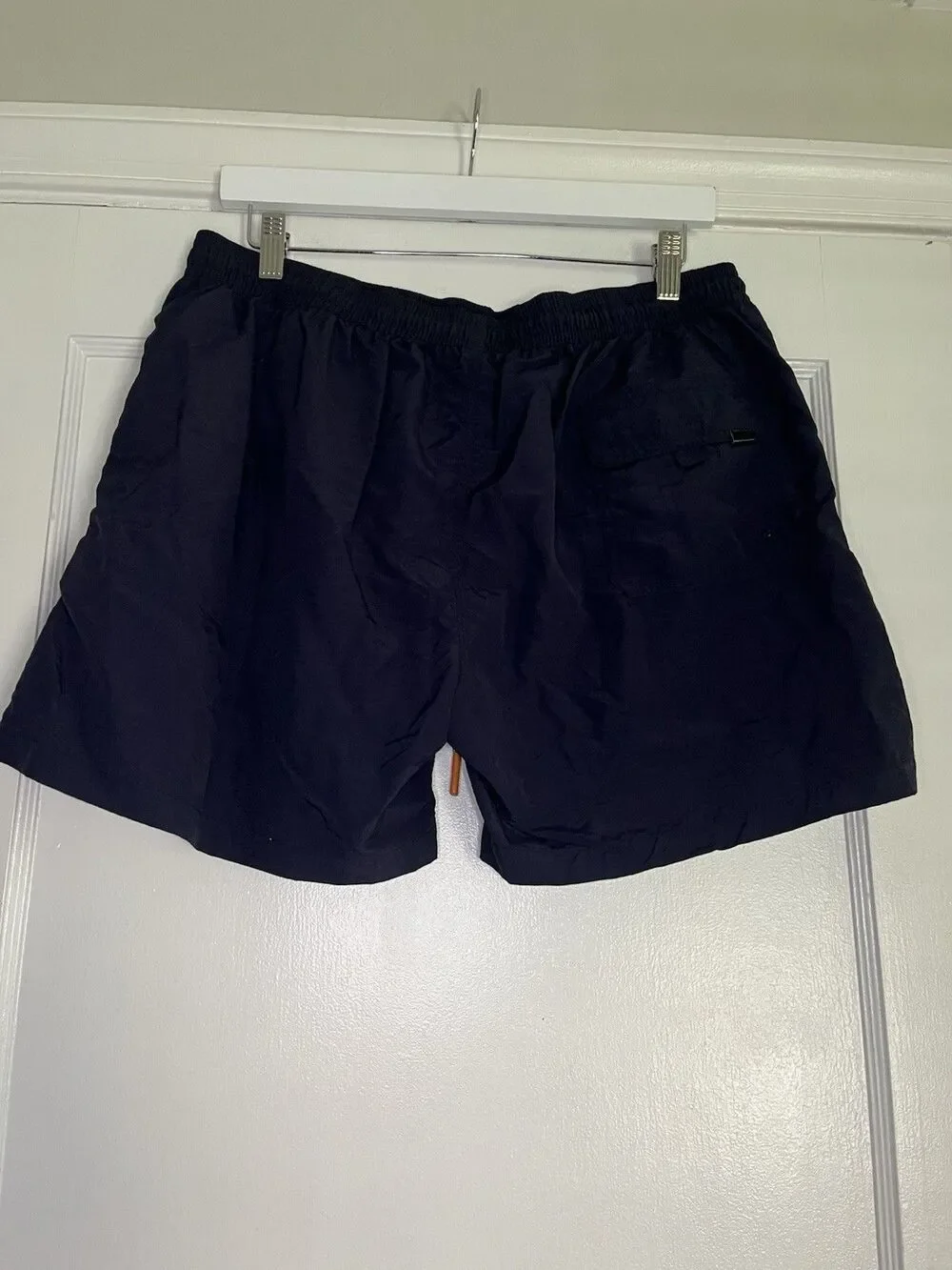 Spicy Tuna Swim Shorts Navy Men's XL Drawstring Elastic Waist Lined